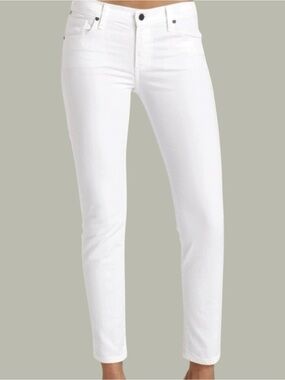 Citizens of Humanity Thompson Mid-Rise Skinny Jeans – White, Size 29